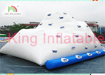 Commercial Plato PVC Tarpaulin Inflatable Water Parks For Multiplay CE OEM