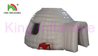 Waterproof White Inflatable Event Tent Tunnel Transparent Dome Roof For Rental Business