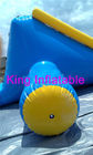 Giant Customized Size Inflatable Slide / Inflatable Water Toy For Water Park