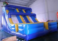 Great Inflatable Double Slipways Beach Dry Slide For Outdoor Two Years Warranty