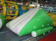 Aqua Customized Inflatable Water Toys / Mini Jumping  PVC Iceberg For Adult and Kids