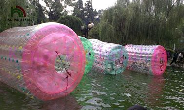 Colorful Inflatable Water Toy , Human Size Inflatable Water Roller Ball