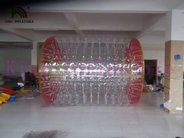Children / Adult Inflatable Water Toy Walking Roller Ball Customized Logo And Color