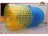 Walking On Inflatable Water Toy , Inflatable Fun Roller By 2.8m Long And 2.4m Diameter