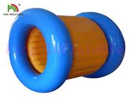 Blue / Yellow Inflatable Water Walking Ball PVC Water Rolling Toy For Water Park