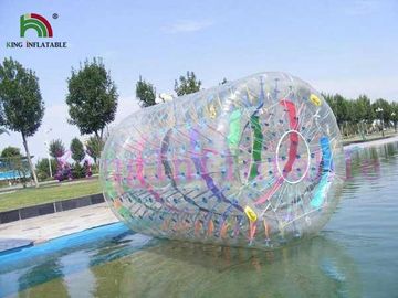 Fire Retardant PVC / TPU Inflatable Water Toy With Colorful Strings Inside For Show