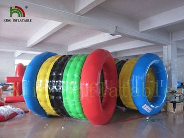 PLATO 0.9mm PVC Tarpaulin Inflatable Water Floated Rolling Toy Customized EN14960