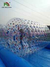 Colorful PVC Transparent Blow Up Toy Inflatable Water Rolling Balls