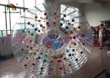 Colorful PVC Transparent Blow Up Toy Inflatable Water Rolling Balls