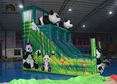 Fire Retardant Inflatable Dry Slide Durable Single Lane Slide For Kids