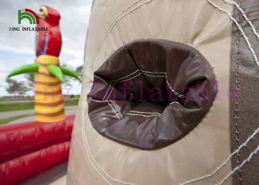 Adventuring Pirate Inflatable Rock Climbing Wall PVC Tropic Taste Blow Up Sports Games