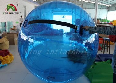 Green or Blue Transparent Water Walking Ball , Inflatable Water Ball By PVC / PTU