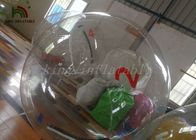 2m Imported Zipper Inflatable Water Walking Ball Transparent 1.0mm PVC / TPU