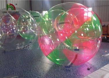 Mixed-color 2m Diameter Customized PVC Wak On Water Ball For Water Park