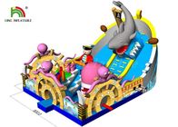Multicolored PVC Blow Up Combo Play Playground Ocean World Park For Amusement
