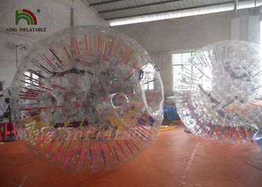 3m Giant Red Stage Dancing Ball With Plato PVC/TPU Material By Hot Air Sealed