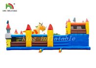 Outdoor Giant Inflatable Amusement Park Colorful PVC Tarpaulin Combo Playground