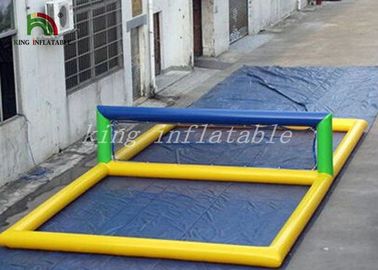 Customized Size Durable Airtight Inflatable Beach Volleyball Court Size 12m(L)*6m(W) For Kids Adults Playing