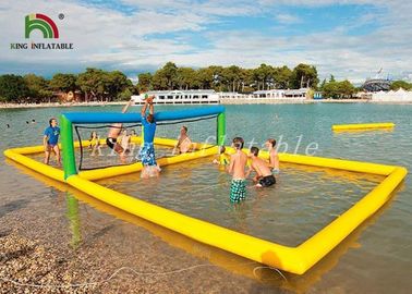 Customized Size Durable Airtight Inflatable Beach Volleyball Court Size 12m(L)*6m(W) For Kids Adults Playing