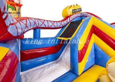 Happy World Inflatable Amusement Park Durable PVC Combo Playground For Toddler