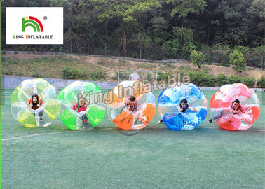 1.0mm PVC Inflatable Bumper Ball Transparent Bubble Ball For Football Games