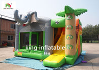 Outside PVC Tarpaulin Inflatable Jumping Castle With Digital Printing