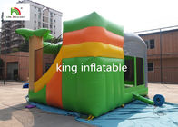 Outside PVC Tarpaulin Inflatable Jumping Castle With Digital Printing