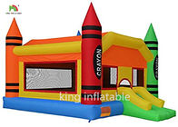 Attractive Inflatable Bouncy Castle Jumping House With Custom Logo Printed