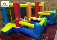 Mini Inflatable Jumping House With Bobo Ball Pool For Kids Entertainment