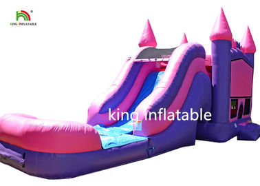 Girl Big Infltable Bounce House Dry Slide With CE Blower 5mL*4mW*3mH