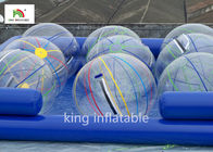 Commercial Blue Inflatable Swimming Pool For Adults 1.3m High Rent