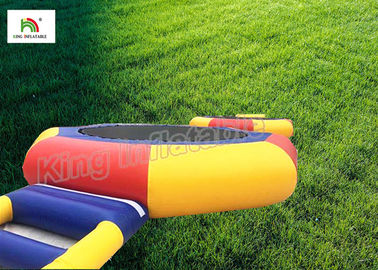 Outside Inflatable Water Toys Hurdle / Flip / Trampoline Household