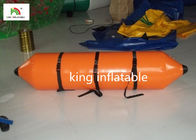 3 Persons 0.9mm PVC Tarpaulin Inflatable Fly Fishing Boats / Banana Boat For Water Race Sport