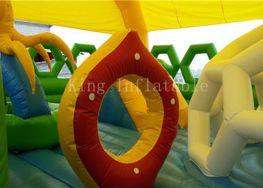 0.55 PVC Tarpaulin Bouncer Castle Outdoor Inflatable Amusement Park