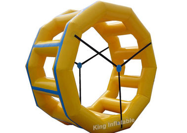 2.4m High 2.2m Diameter PVC Tarpaulin Inflatable Water Roller