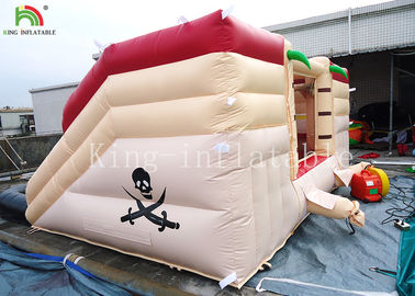 Coconut Tree 0.5m Pool Outdoor Inflatable Water Slide For Teenagers