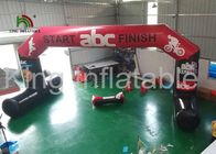Red Outdoor 9x4m  Durable Inflatable Banners Arches For Events Or Promotion