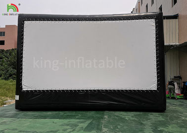 6*4 m Outdoor Inflatable Movie Screen / Projection Film Screen For Advertisement