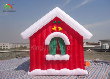 5*4*4 m Inflatable Advertising Products Festival Decoration Christmas Red House Tent