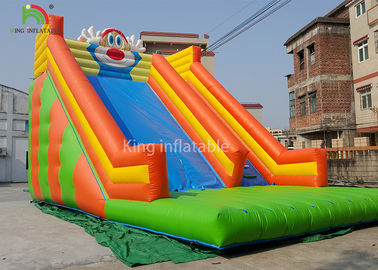 Rabbit Shape Inflatable Water Slide With Logo Printed Outside Entertainment