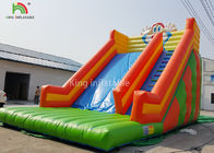 Rabbit Shape Inflatable Water Slide With Logo Printed Outside Entertainment