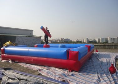 Red and Blue Gladiator Joust Inflatable Sport Games for Kids and Adults