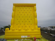 Funny Giant Inflatable Sports Games / Climbing Wall For Amusement Park Equipment For Family