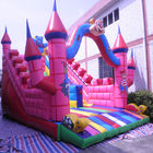 Customize Inflatable Jumping Castle With Slide Children Inflatable Bouncer PVC Tarpaulin