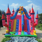 Customize Inflatable Jumping Castle With Slide Children Inflatable Bouncer PVC Tarpaulin
