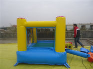 PVC Tarpaulin Commercial Inflatable Bounce Houses UV resistance