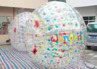 Colorful PVC Inflatable Zorb Ball / Inflatable Rolling Ball For Kids Have Fun