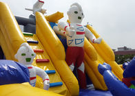 Popular Playing Kids Giant Inflatable Amusement Park / Characters Inflatable Fun City