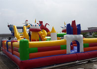 Popular Playing Kids Giant Inflatable Amusement Park / Characters Inflatable Fun City