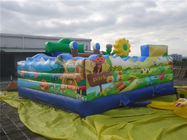 Mini Inflatable Amusement Park / Inflatable Castle with Full Digital Printing